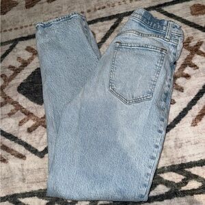 Abercrombie & Fitch Light Wash Straight Jeans